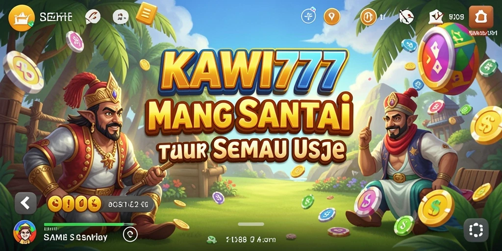 Tampilan gameplay KAWI777 yang mengasyikkan dan penuh warna.