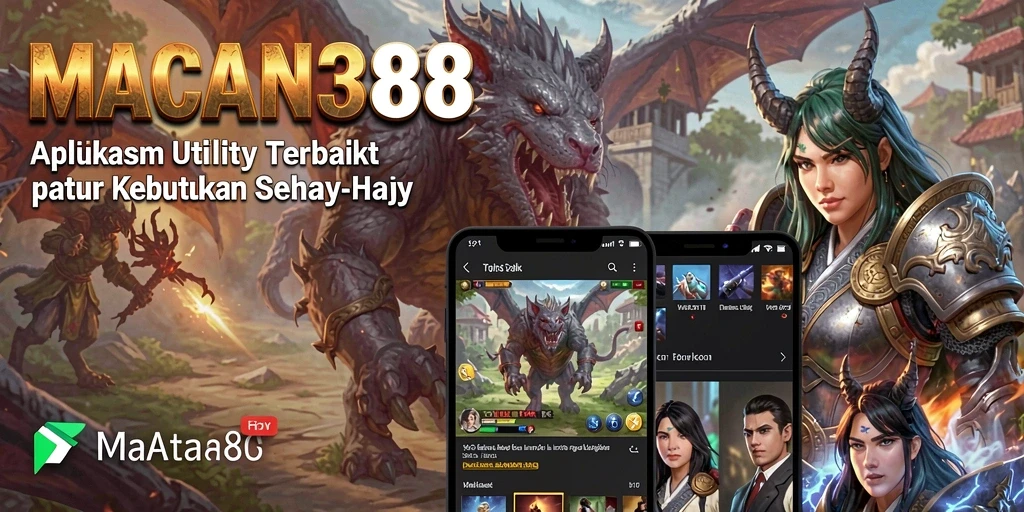 Tampilan antarmuka utama MACAN388 yang user-friendly dan responsif.