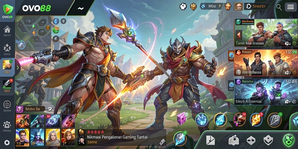 Gameplay menarik OVO88 yang menawarkan hiburan mudah.