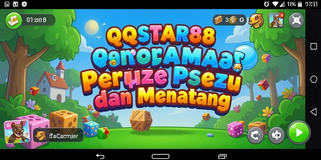 Tampilan gameplay QQSTAR88 yang mengasyikkan dan penuh tantangan.