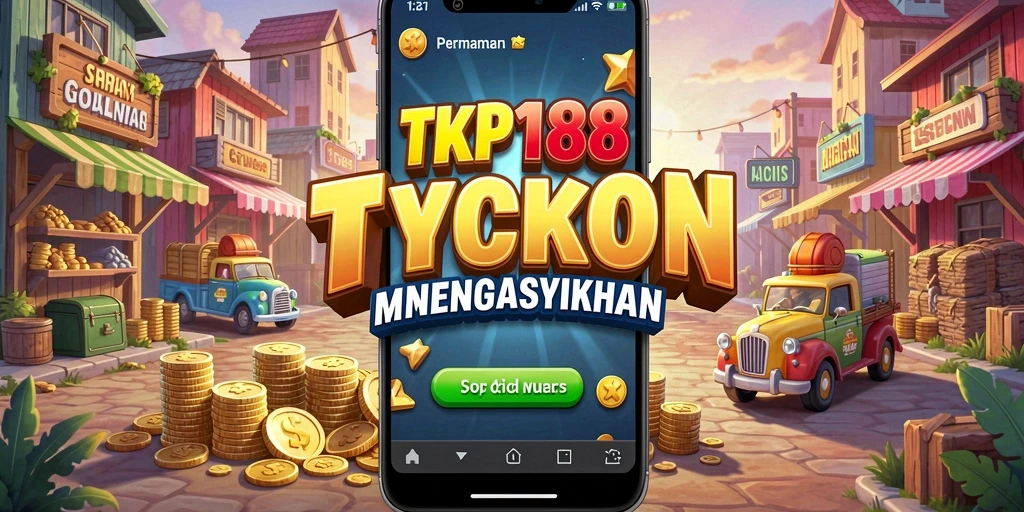 Tampilan gameplay TKP188 dengan elemen Tycoon yang menarik.